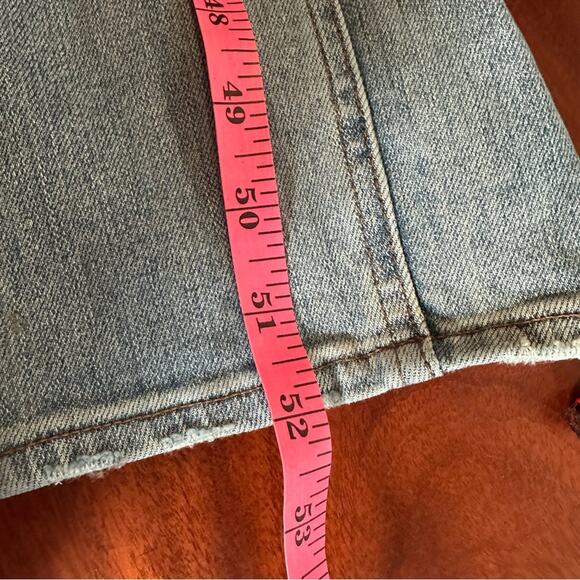 Madewell Bayfront Crop Overalls E9702 Small Button Front Denim Blue Jean - Picture 10 of 14